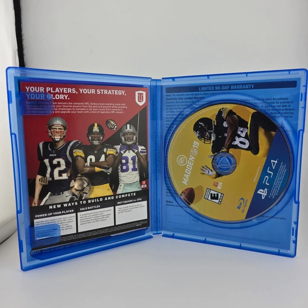 Madden‎ NFL 19 (Sony PlayStation 4, 2018) Electronic Arts Sports Video Game